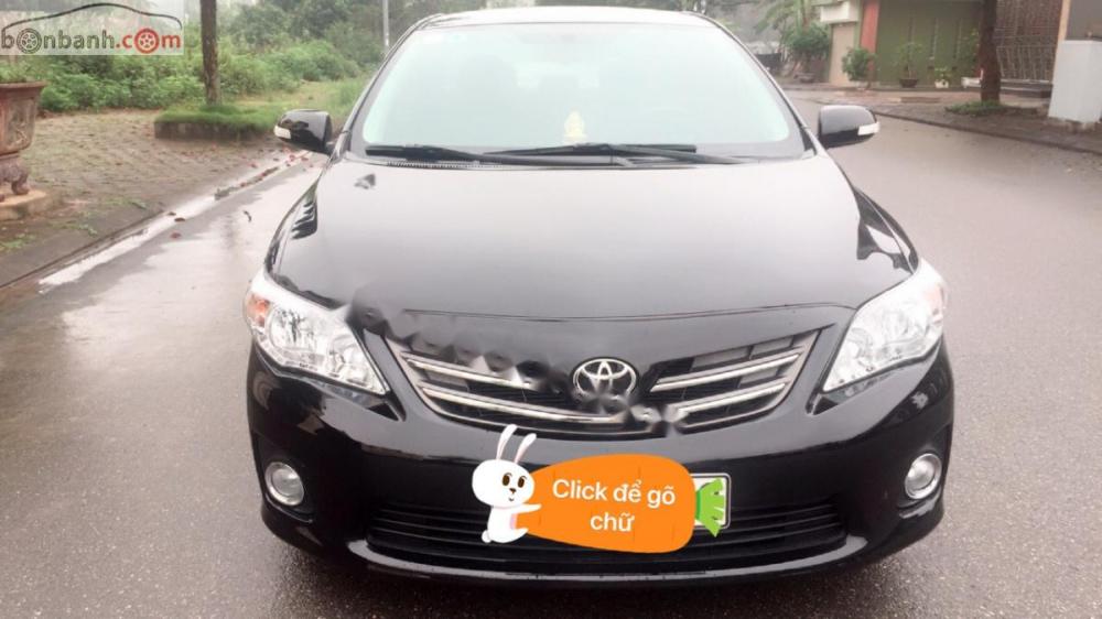 Toyota Corolla 2014 - Bán ô tô Toyota Corolla đời 2014, màu đen, 510 triệu