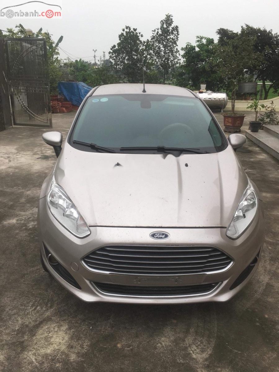 Ford Fiesta Titanium 1.5 AT 2017 - Cần bán xe Ford Fiesta Titanium 1.5 AT sản xuất năm 2017, màu xám 