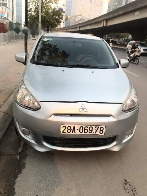 Mitsubishi Mirage 1.2 2015 - Cần bán gấp Mitsubishi Mirage 1.2 năm 2015, màu bạc, nhập khẩu nguyên chiếc chính chủ