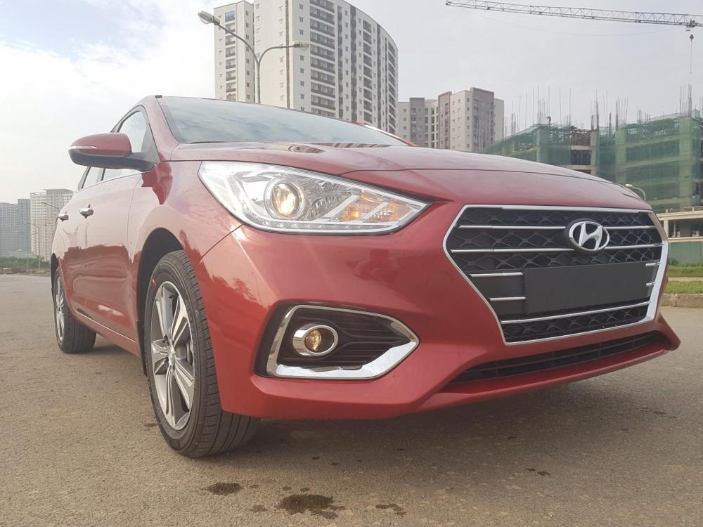 Hyundai Accent AT 2019 - Cần bán Hyundai Accent năm 2019 màu đỏ, 492 triệu