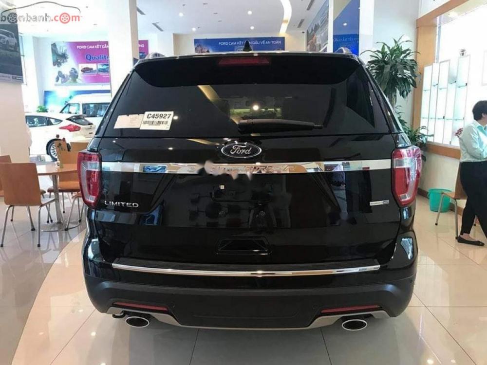 Ford Explorer Limited 2.3L EcoBoost 2019 - Cần bán xe Ford Explorer Limited 2.3L EcoBoost sản xuất 2019, màu đen, nhập khẩu nguyên chiếc