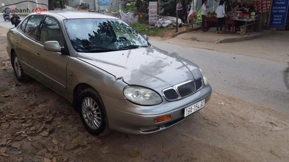 Daewoo Leganza 2001 - Bán ô tô Daewoo Leganza năm sản xuất 2001, màu xám, nhập khẩu nguyên chiếc chính chủ