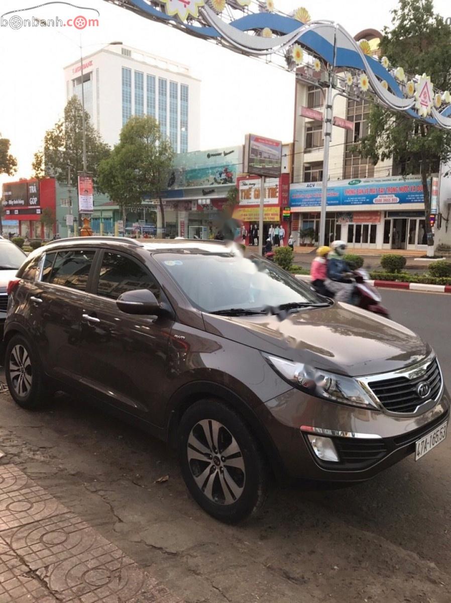 Kia Sportage 2010 - Bán Kia Sportage đời 2010, màu nâu, nhập khẩu nguyên chiếc chính chủ, 555tr