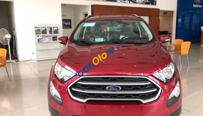 Ford EcoSport 1.5 Trend 2019 - Bán ô tô Ford EcoSport 1.5 Trend sản xuất 2019, màu đỏ, chỉ với 530tr tặng 20tr phụ kiện, trả góp cao. LH 0974286009