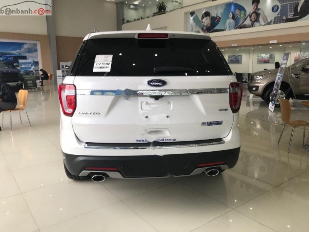 Ford Explorer Limited 2019 - Bán Ford Explorer Limited 2019, màu trắng, nhập khẩu  