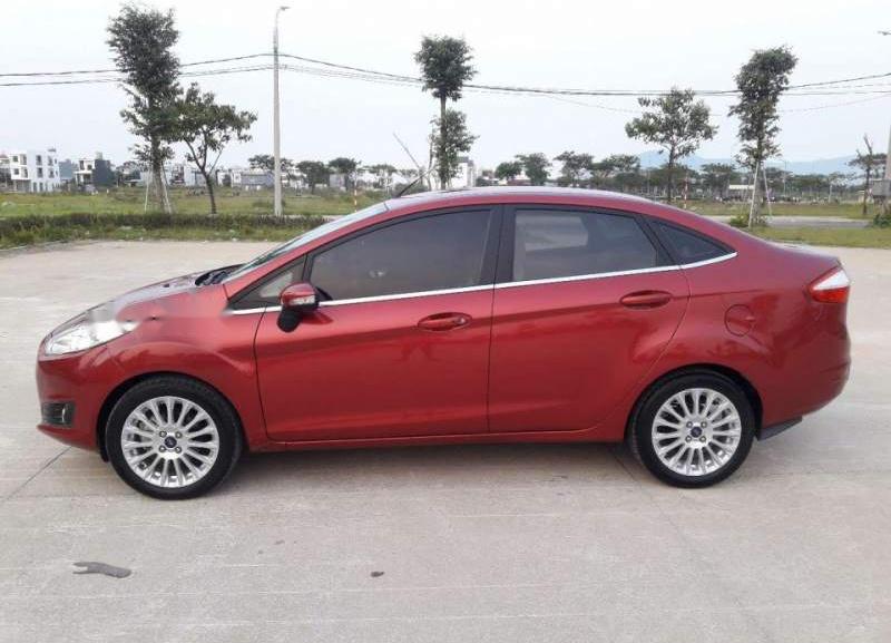 Ford Fiesta Titanium 2017 - Bán Ford Fiesta Titanium năm 2017, màu đỏ, 445 triệu