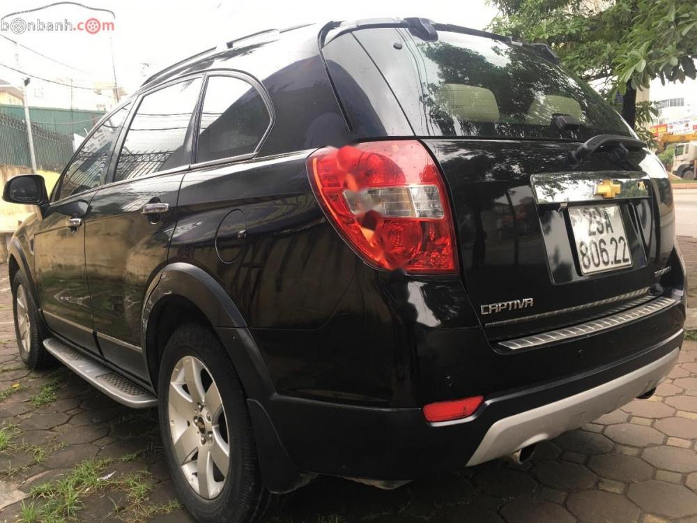 Chevrolet Captiva D 2008 - Bán Chevrolet Captiva D 2008, màu đen, chính chủ, 275tr