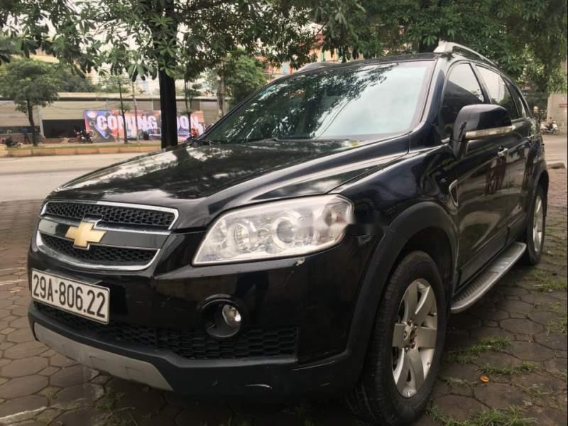 Chevrolet Captiva   2008 - Cần bán lại xe cũ Chevrolet Captiva 2008, màu đen