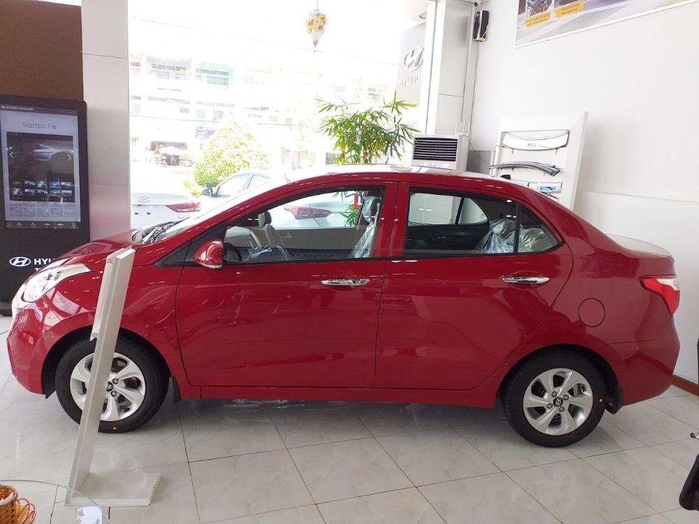 Hyundai Grand i10 1.2MT 2019 - Bán Hyundai Grand i10 sedan 1.2MT năm sản xuất 2019, màu đỏ