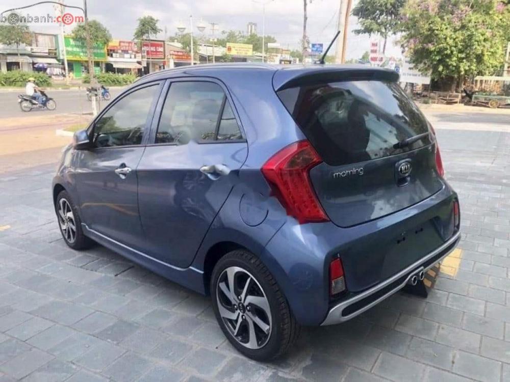 Kia Morning S AT 2019 - Cần bán Kia Morning S AT đời 2019, màu xanh lam giá cạnh tranh