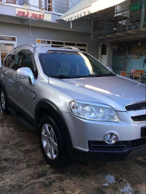 Chevrolet Captiva   2009 - Bán Chevrolet Captiva 2009, màu bạc, nhập khẩu  