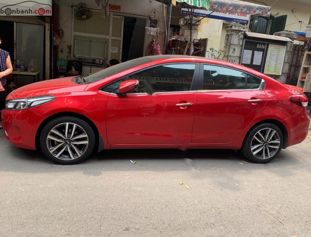 Kia Cerato 1.6 AT 2016 - Bán xe Kia Cerato 1.6 AT sản xuất năm 2016, màu đỏ