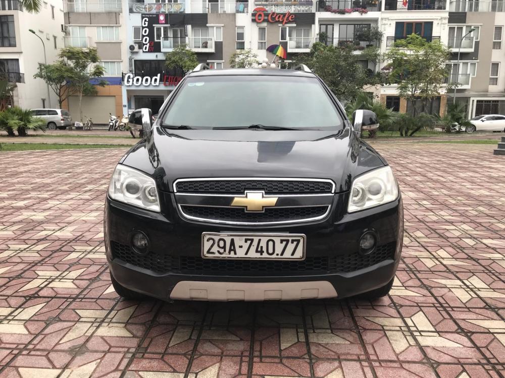 Chevrolet Captiva LS 2007 - Bán ô tô Chevrolet Captiva LS đời 2007, màu đen