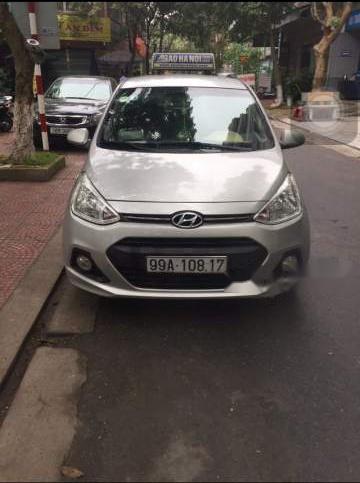 Hyundai Grand i10 2016 - Cần bán Hyundai Grand i10 sản xuất năm 2016, màu bạc, nhập khẩu nguyên chiếc