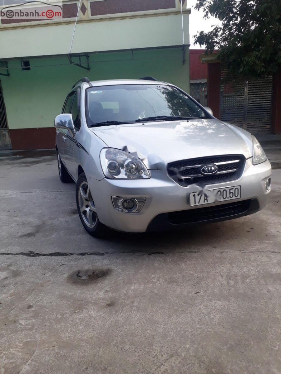 Kia Carens LX 1.6 MT 2010 - Bán xe cũ Kia Carens LX 1.6 MT đời 2010, màu bạc