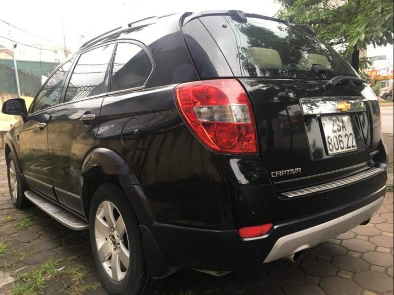 Chevrolet Captiva   2008 - Cần bán lại xe cũ Chevrolet Captiva 2008, màu đen