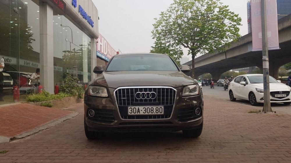 Audi Q5  2.0T Quattro Premium Plus 2013 - Bán Audi Q5 2.0T Quattro Premium Plus màu cafe sản xuất 2013 đăng ký 2014 tên công ty