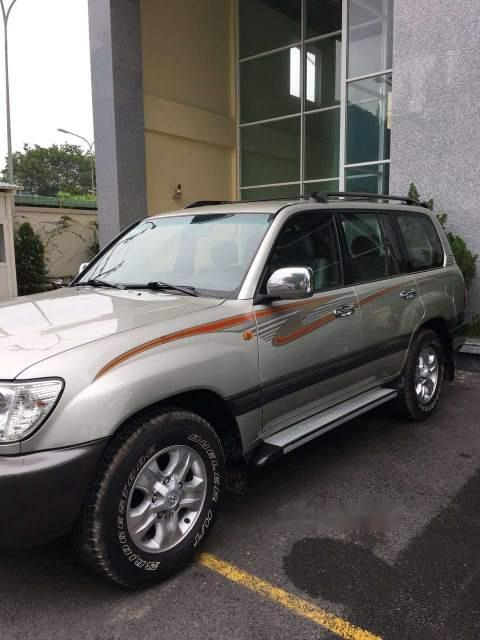 Toyota Land Cruiser 2007 - Cần bán gấp Toyota Land Cruiser đời 2007, màu ghi vàng 