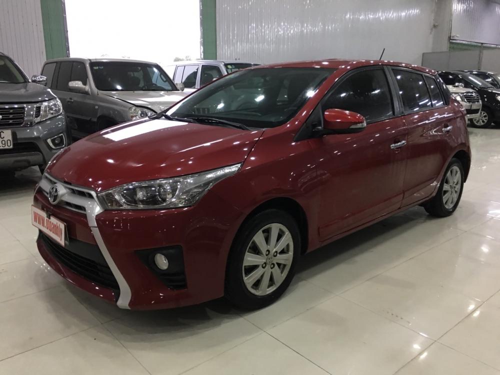 Toyota Yaris 2014 - Salon ô tô Ánh Lý bán xe Toyota Yaris đời 2014, màu đỏ, giá tốt