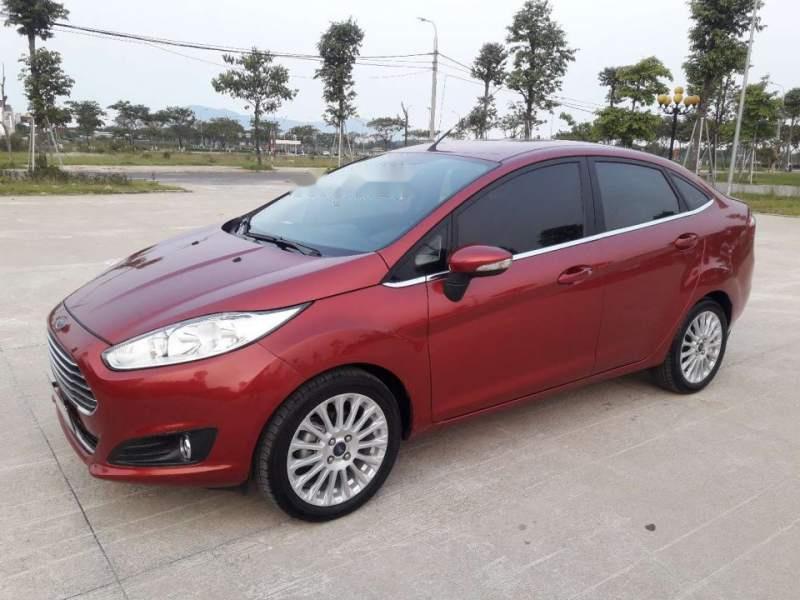 Ford Fiesta Titanium 2017 - Bán Ford Fiesta Titanium năm 2017, màu đỏ, 445 triệu