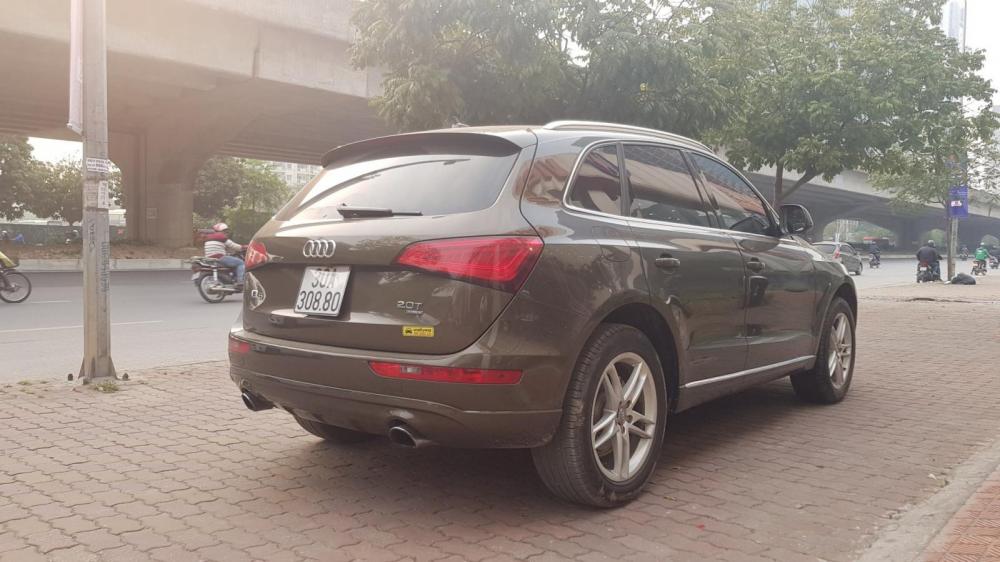 Audi Q5  2.0T Quattro Premium Plus 2013 - Bán Audi Q5 2.0T Quattro Premium Plus màu cafe sản xuất 2013 đăng ký 2014 tên công ty