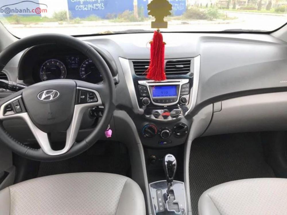 Hyundai Accent 1.4 AT 2011 - Bán Hyundai Accent 1.4 AT đời 2011, màu nâu, nhập khẩu, số tự động 