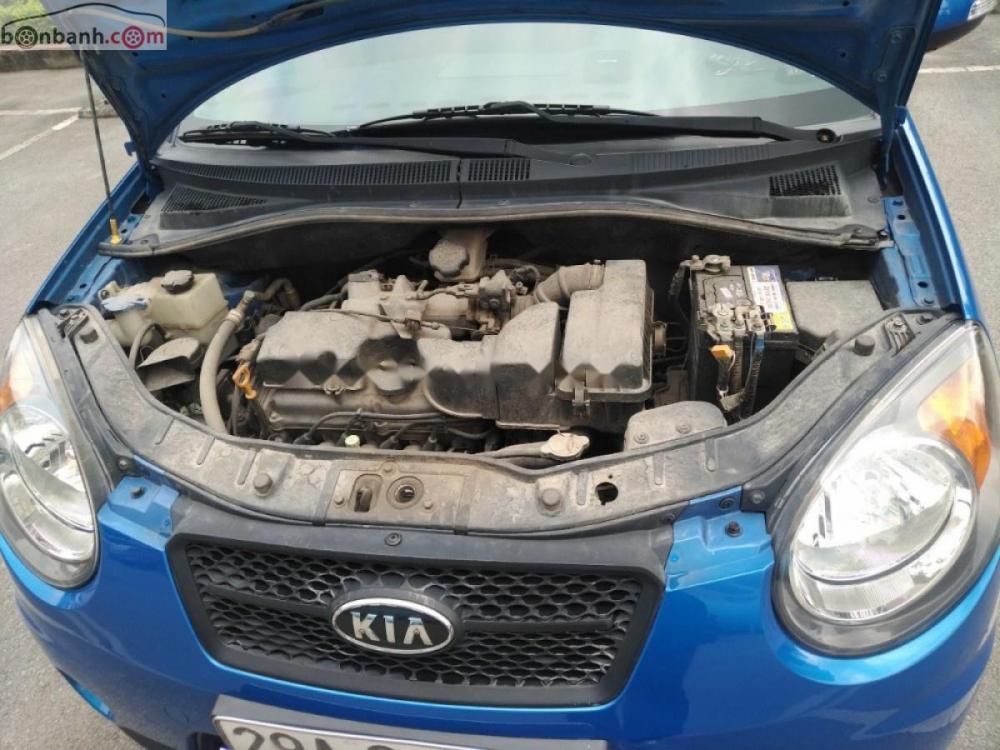 Kia Morning LX 2008 - Bán Kia Morning LX đời 2008, màu xanh lam, xe nhập  