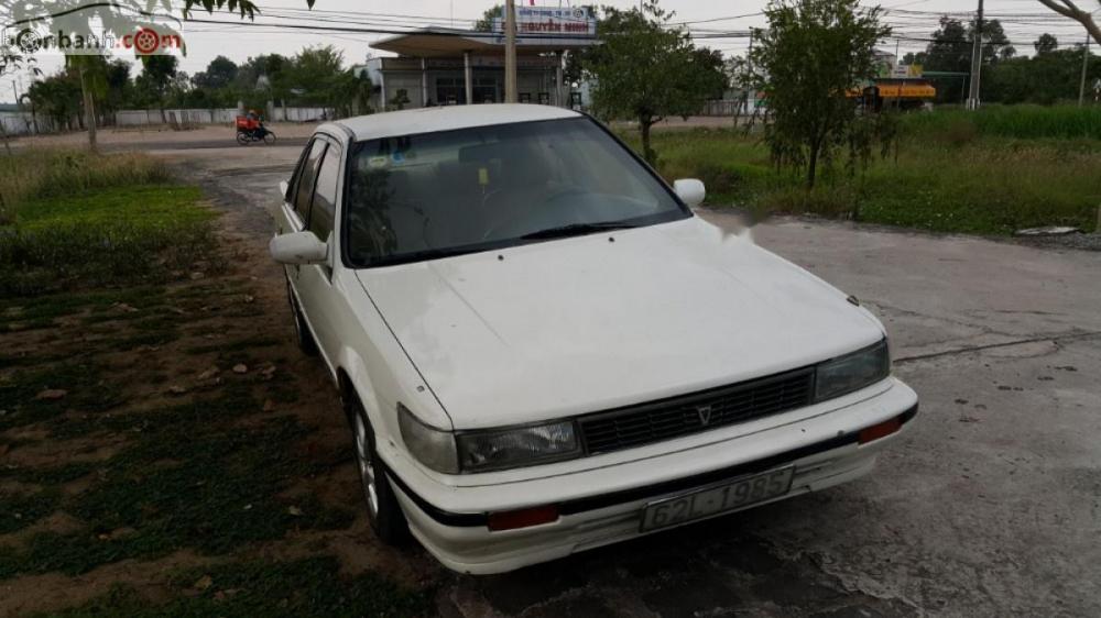 Nissan Bluebird 2.0  1990 - Bán Nissan Bluebird 2.0 1990, màu trắng, xe nhập, xe gia đình  