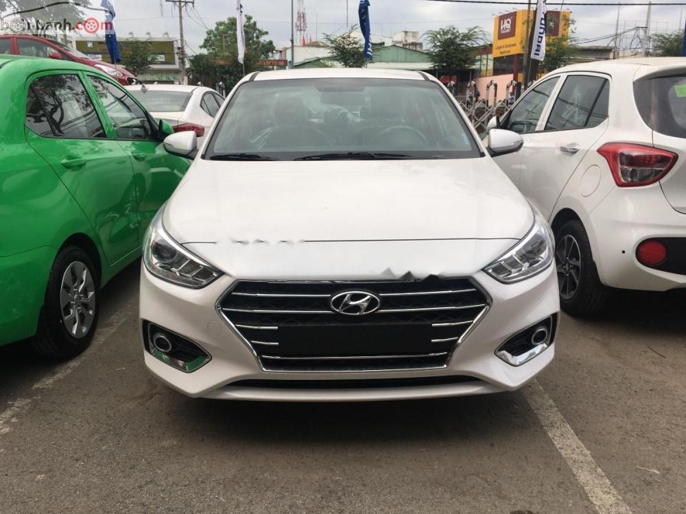 Hyundai Accent 1.4L MT 2019 - Bán xe Hyundai Accent 1.4L MT đời 2019, màu trắng