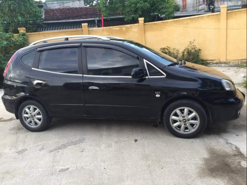 Chevrolet Vivant CDX 2008 - Cần bán lại xe Chevrolet Vivant CDX 2008, màu đen