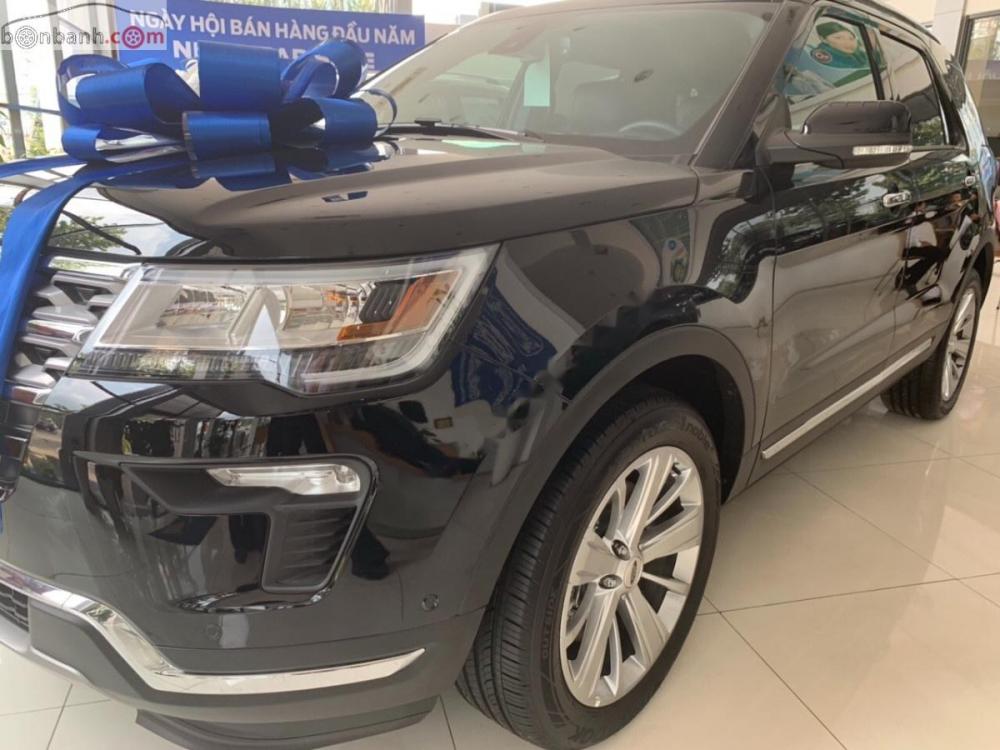 Ford Explorer  Limited 2.3 Ecoboost  2018 - Bán ô tô Ford Explorer Limited 2.3 Ecoboost đời 2018, màu đen, xe mới