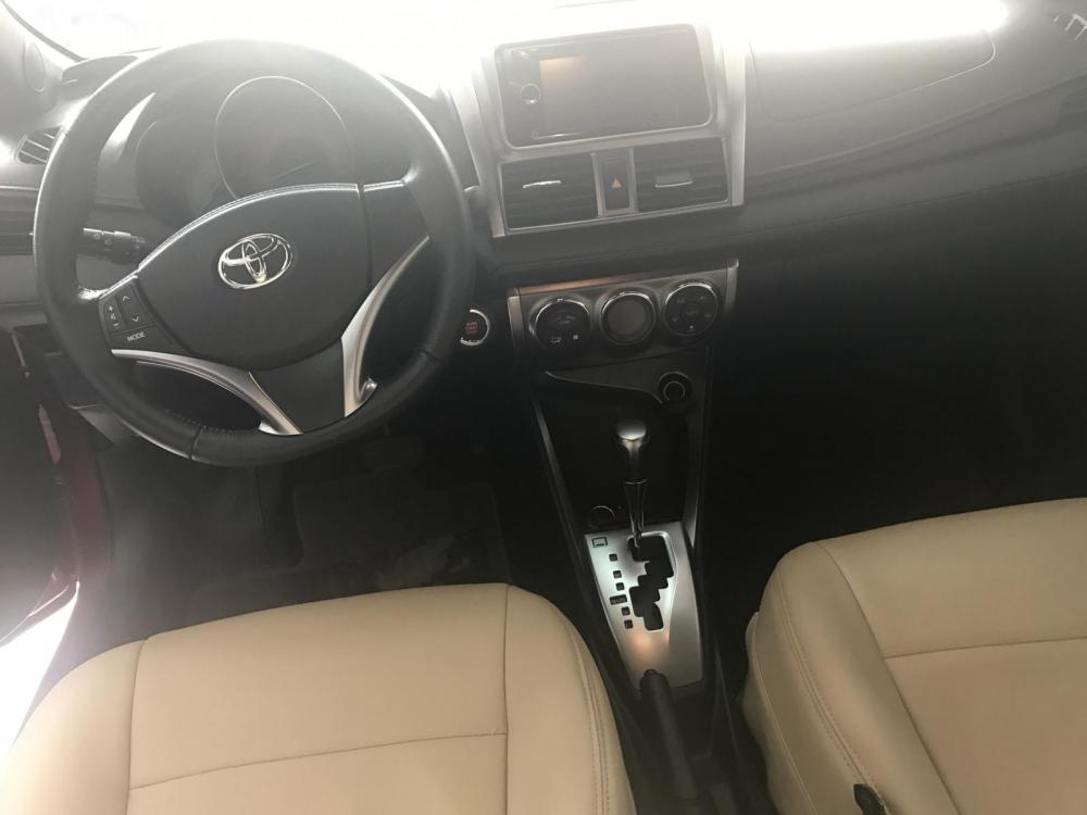 Toyota Yaris 1.3G 2016 - Cần bán Toyota Yaris sản xuất 2016 màu đỏ, nhập khẩu