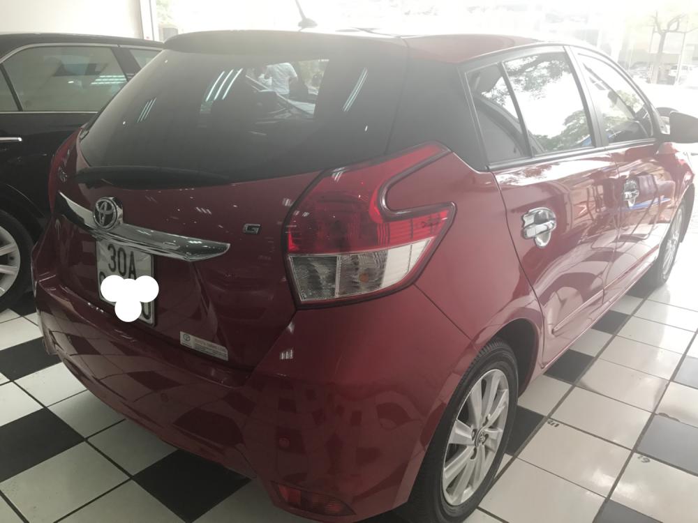 Toyota Yaris 1.3G 2016 - Cần bán Toyota Yaris sản xuất 2016 màu đỏ, nhập khẩu