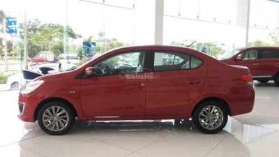 Mitsubishi Attrage 2019 - Bán Mitsubishi Attrage sản xuất năm 2019, màu đỏ, nhập khẩu, trả trước 100 triệu, liên hệ: 0911.821.457