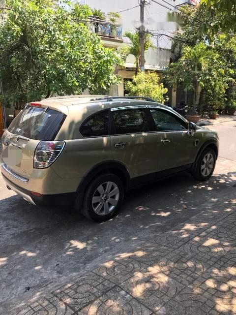 Chevrolet Captiva  LTZ Maxx 2009 - Bán xe Chevrolet Captiva LTZ Maxx sản xuất năm 2009, màu vàng số tự động