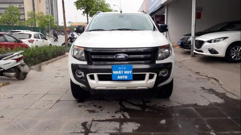 Ford Ranger   2014 - Bán Ford Ranger 2014, màu trắng, nhập khẩu, số tự động 