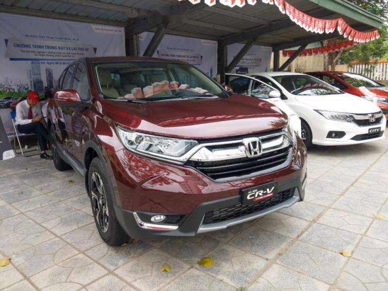 Honda CR V   2019 - Bán Honda CR V đời 2019, màu đỏ, xe nhập, giá chỉ 983 triệu