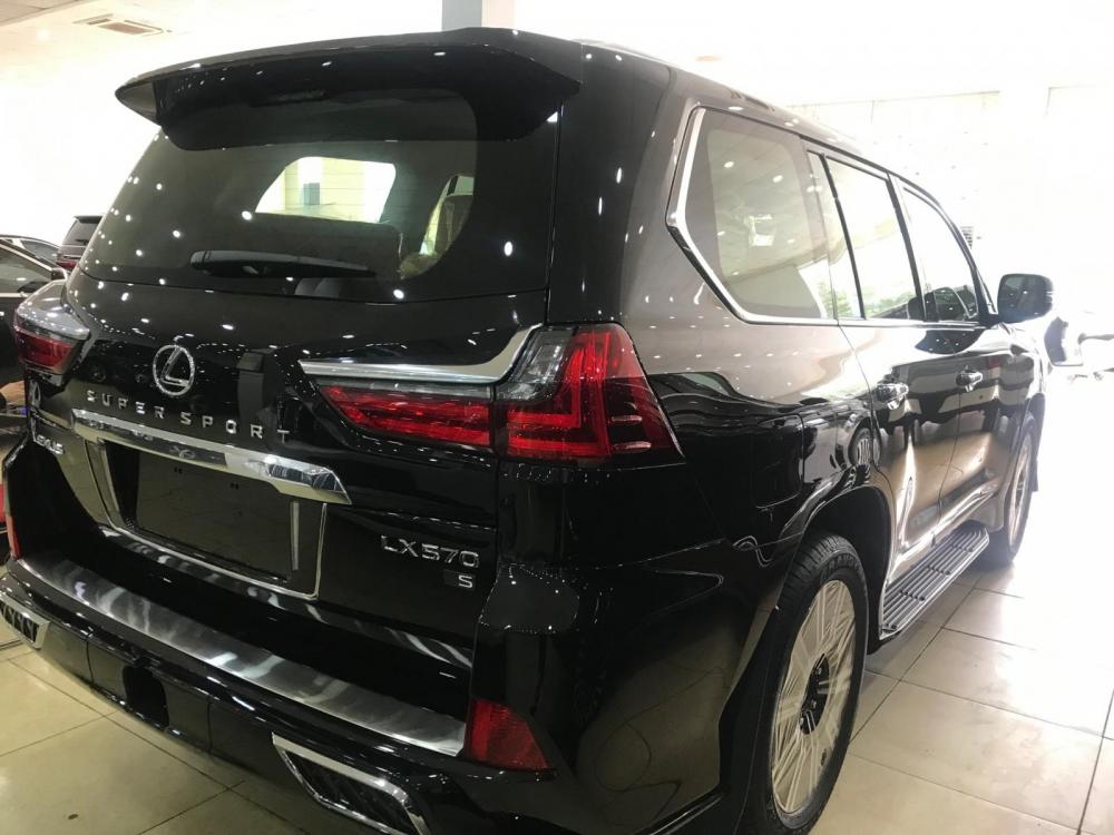 Lexus LX   2019 - Cần bán Lexus LX570 Super Sport đời 2019, màu đen, nhập khẩu bản cao cấp nhất