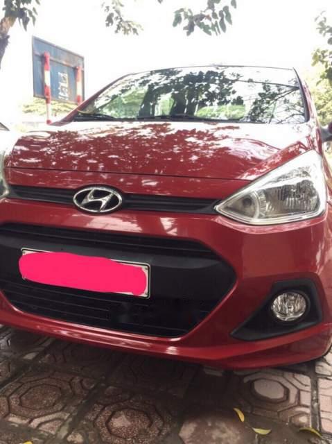 Hyundai Grand i10   2015 - Bán xe Hyundai Grand i10 sản xuất năm 2015, màu đỏ, xe nhập, giá 272tr