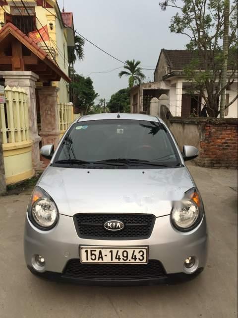 Kia Morning   2009 - Cần bán xe Kia Morning sản xuất năm 2009, màu bạc, nhập khẩu còn mới