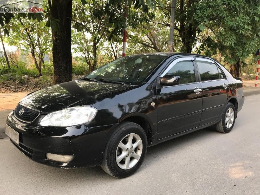 Toyota Corolla altis G 2003 - Cần bán lại xe Toyota Corolla altis G đời 2003, màu đen chính chủ 