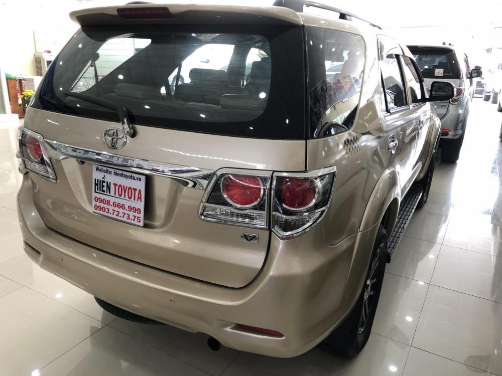 Toyota Fortuner 4x2 AT 2016 - Cần bán xe Toyota Fortuner đời 2016, màu nâu vàng