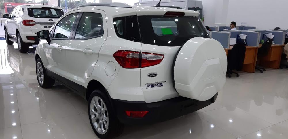 Ford EcoSport Trend AT 2019 - Bán xe Ford EcoSport Trend AT năm sản xuất 2019, màu trắng, giao ngay, nhiều khuyến mãi hấp dẫn