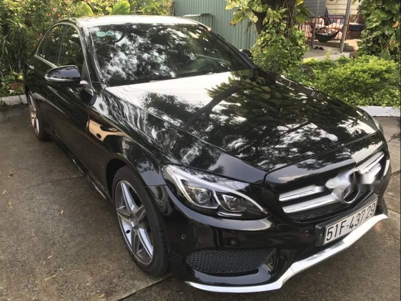 Mercedes-Benz C class  C300 AMG   2016 - Bán Mercedes C300 AMG năm 2016, màu đen còn mới