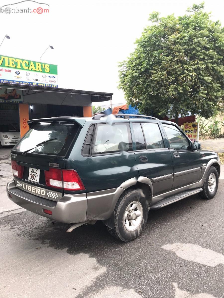 Ssangyong Musso   2005 - Bán xe Ssangyong Musso năm 2005, màu xanh lam, nhập khẩu nguyên chiếc 