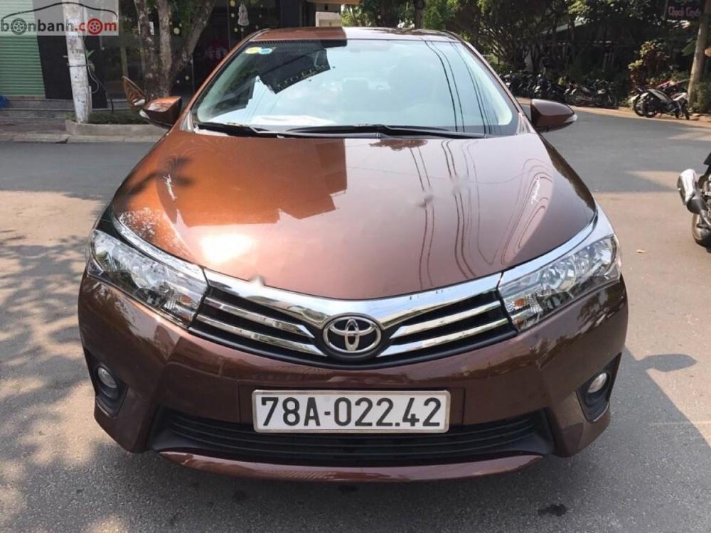 Toyota Corolla altis 2015 - Bán xe Toyota Corolla altis năm sản xuất 2015, màu nâu