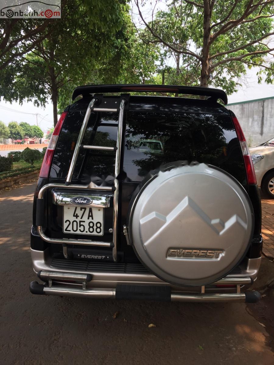 Ford Everest    2007 - Cần bán xe Ford Everest 2007, màu đen, giá chỉ 345 triệu