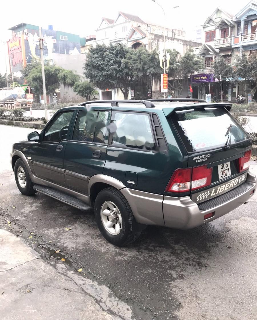 Ssangyong Musso   2005 - Bán xe Ssangyong Musso năm 2005, màu xanh lam, nhập khẩu nguyên chiếc 