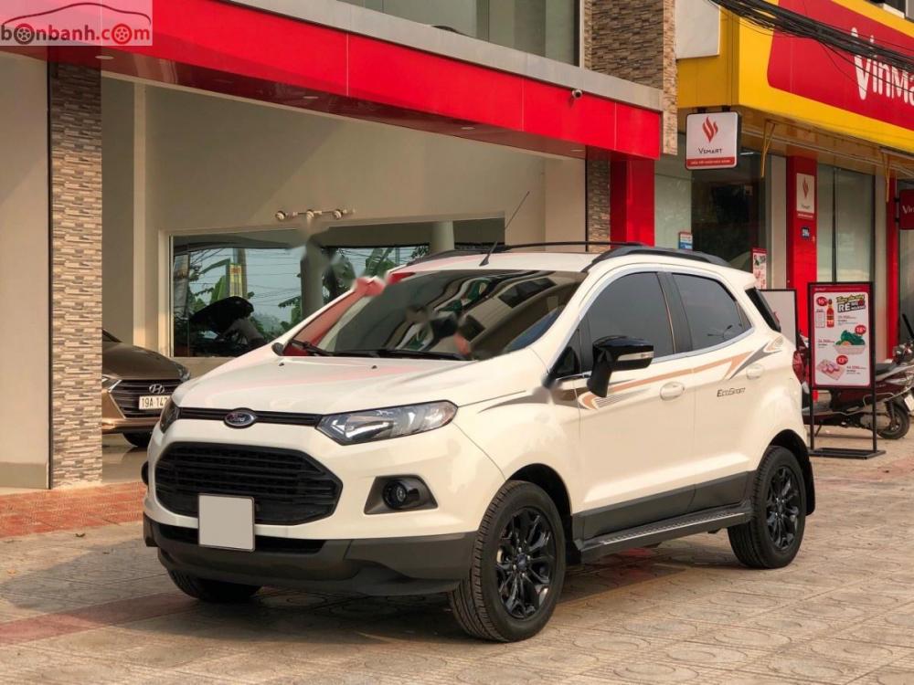 Ford EcoSport Titanium BE 2018 - Bán ô tô Ford EcoSport Titanium BE sản xuất năm 2018, màu trắng như mới