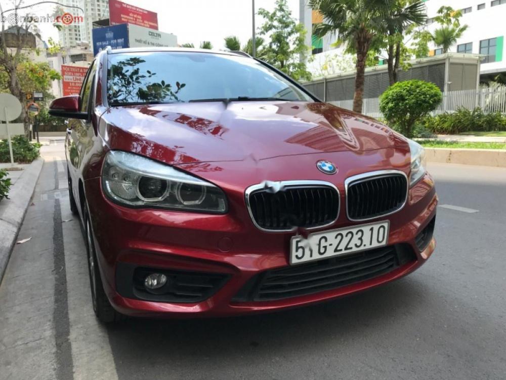 BMW 2 Series 218i Gran Tourer 2016 - Xe BMW 2 Series 218i Gran Tourer 2016, màu đỏ, nhập khẩu nguyên chiếc  